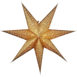 Stjerne Blinka 60x60 cm guld