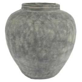 Cleopatra Vase håndlavet 37x17 cement