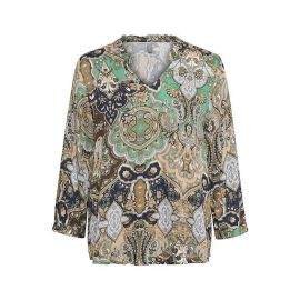 CULTURE CUADIA BLOUSE HOLLY GREEN