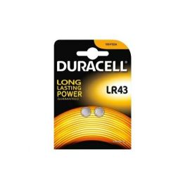 Duracell LR43 Alkaline knapcellebatterier, 2pk