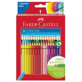 Faber-Castell - Colour Grip Farveblyanter - Æske med 36 stk 112442