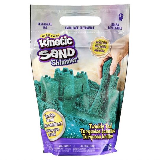 Kinetic Sand - Glitter Sand - Teal
