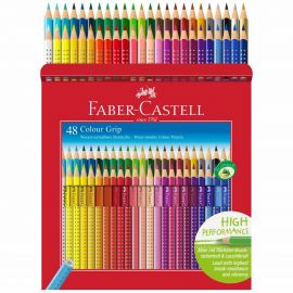 Faber-Castell - Colour Grip Farveblyanter - Æske med 48 stk. 112449