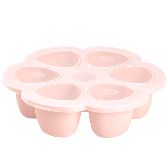 Béaba - Silicone Multiportions 6*90 ml - Pink