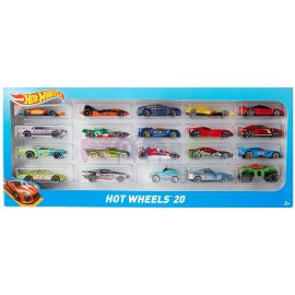 Hot Wheels -  GaveÆske med 20 bilerH7045