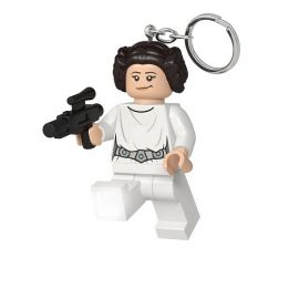 LEGO - Nøglering m/LED Star Wars - Prinsesse Leia med Blaster