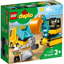 LEGO DUPLO - Lastbil og gravemaskine på larvefødder 10931