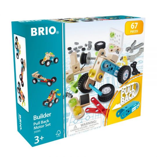 BRIO - Builder Pull back-motorsæt 34595