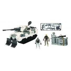 Soldier Force - Snowfield Assault Tank Playset 545107