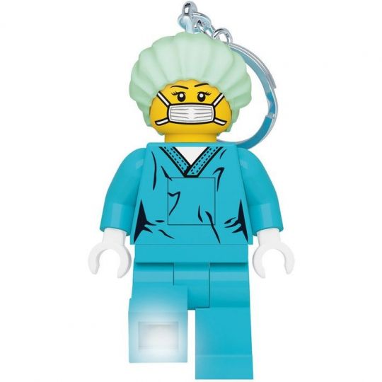 LEGO - Nøglering m/LED - Læge
