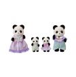 Sylvanian Families - Familien Pandabjørn 5529