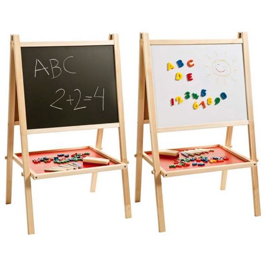 ArtKids - Staffeli med tavle og whiteboard - 91 cm