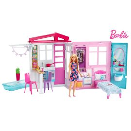 Barbie - Hus og Dukke