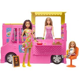 Barbie - Barbie og Søster Food Truck GWJ58