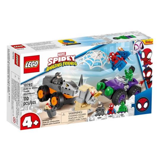 LEGO Marvel - Hulk og Rhinos truck kamp 10782