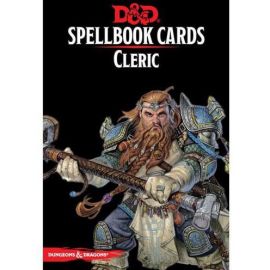 Dungeons & Dragons - 5th Edition - Spell Deck Cleric 149 kort D&D Engelsk