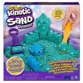 Kinetic Sand - Sparkle Sandslot sæt - Teal