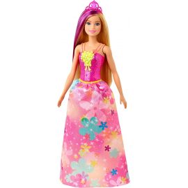 Barbie - Dreamtopia Prinsesse Dukke - Pink Tiara GJK13
