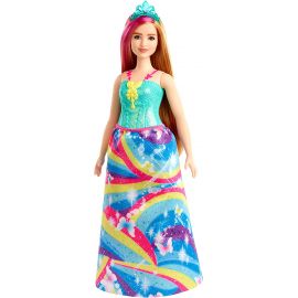 Barbie - Dreamtopia Prinsesse Dukke - Blå Tiara GJK16