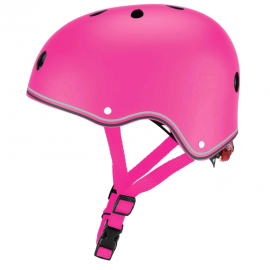 GLOBBER - Hjelm med Lys 48-53 cm - Pink