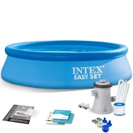 INTEX - Easy Set Pool m/Filter Pumpe 2.44m x 61cm 1.942 L