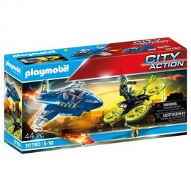 Playmobil - Politijet med drone 70780