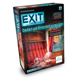 EXIT 6 DØden PÅ Orientekspressen - Escape Room Spil Dansk