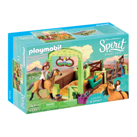 Playmobil - Hesteboks - Lucky & Spirit 9478