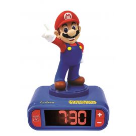 Lexibook - Super Mario Vækkeur med Mario 3D og lyde fra spillet