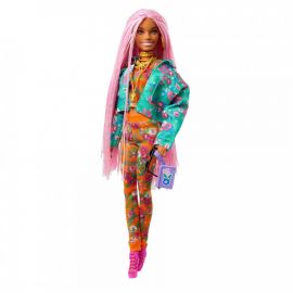 Barbie - Extra Dukker - Pink Braids GXF09