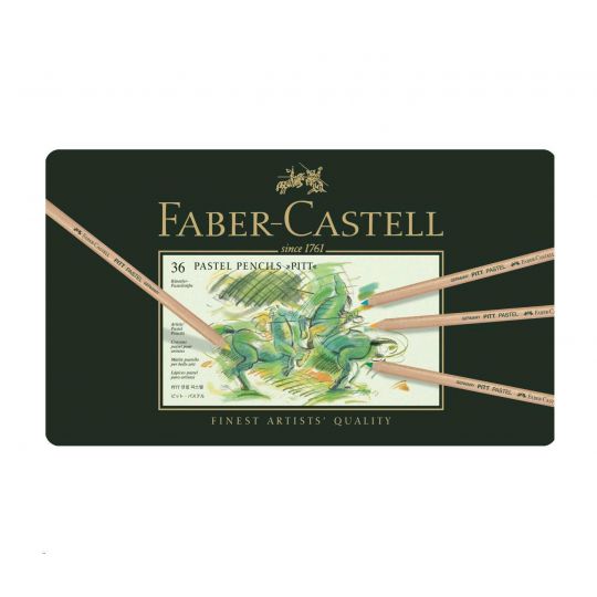 Faber-Castell - Pitt Pastel farveblyanter, 36 stk  112136