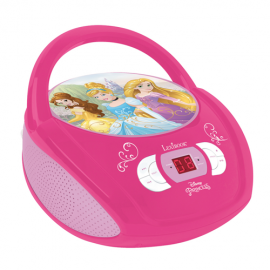 Lexibook - Disney Prinsesse Bærbar CD afspiller med Mikrofon Jack