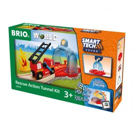 BRIO - Smart Tech Sound Rednings Action Tunnel-sæt 33976