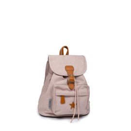 Smallstuff - Baggy Back Pack Leather Star - Powder/Gold