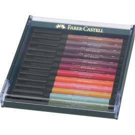 Faber-Castell - Pitt Artist Pen - Gaveæske Jordfarver 267422