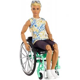 Barbie - Ken i Kørerstol med Tilbehør GWX93