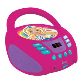 Lexibook - Barbie Transportabel CD afspiller med Mikrofon Jack