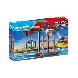 Playmobil - Cargo - Crane with Container 70770