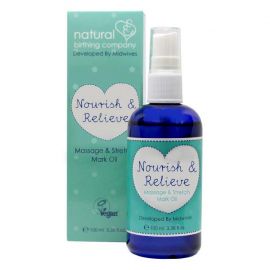 Natural Birthing Company - Nourish & Relieve Massage & StrÆkmÆrkeolie 100 ml