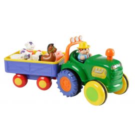 Happy baby - Farm Traktor med Trailer