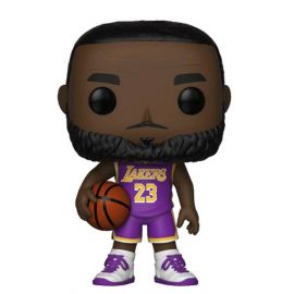 Funko POP! - NBA Lakers - 25 cm LeBron James Purple Jersey 52359