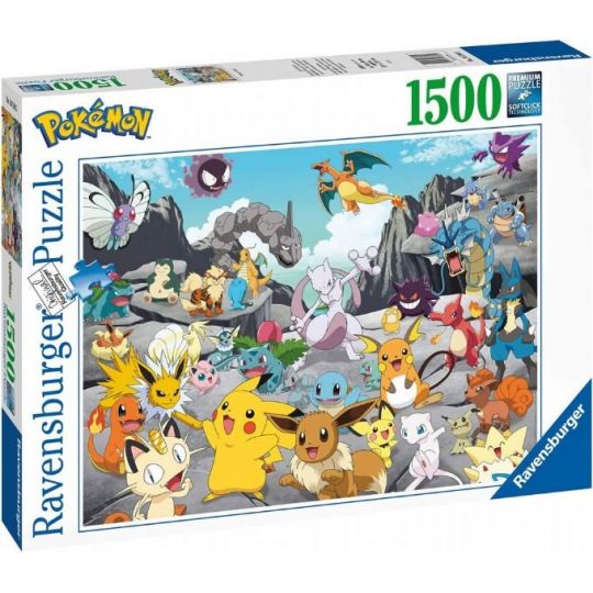 Ravensburger - Puslespil 1500 -  Pokémon Classics