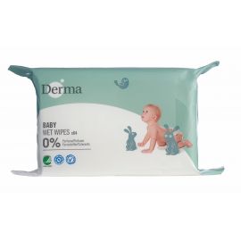 Derma - Baby VÅdservietter 64 stk