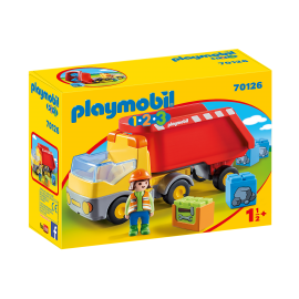Playmobil - 1.2.3 - Tipvogn 70126