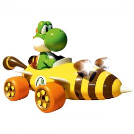 Carrera - Nintendo RC Fjernstyret Bil - Mario Kart Bumble V - Yoshi