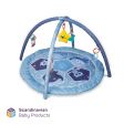 Scandinavian Baby Products - Aktivitetsstativ med 4 stykker legetøj - ZOO - SBP-01776