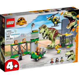 LEGO Jurassic World - T. rex på dinosaurflugt 76944
