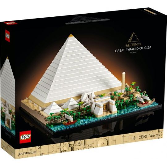 LEGO Architecture - Den store pyramide i Giza 21058