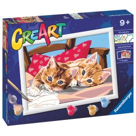 Ravensburger - CreArt Two Cuddly Cats - 11220194