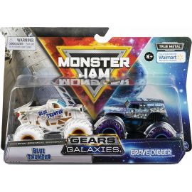 Monster Jam - 164 Gears & Galaxies 2-pak - Blue Thunder & Grave Digger